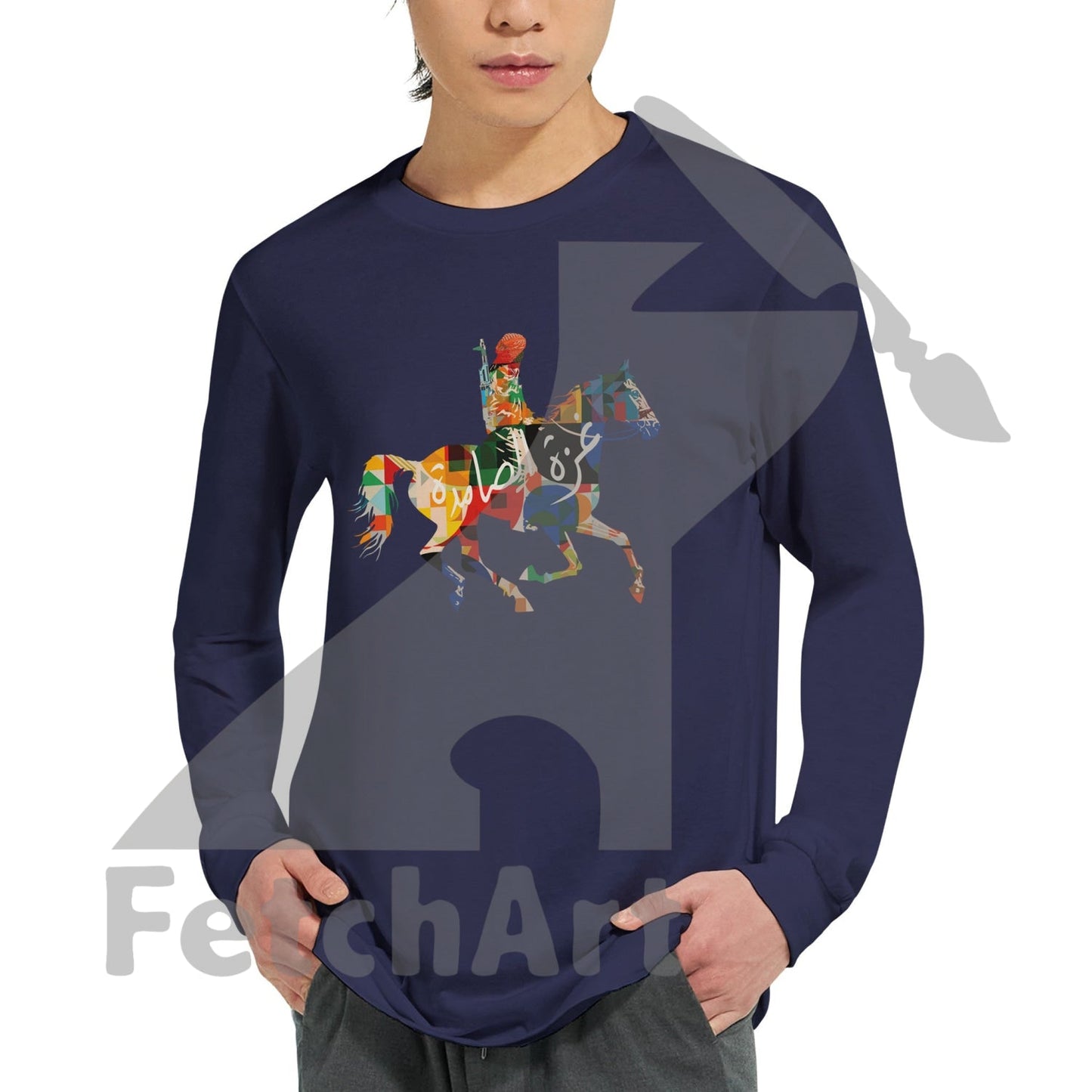 Premium Unisex Steadfastness long sleeve t‑shirt – wearable art and activist apparel
