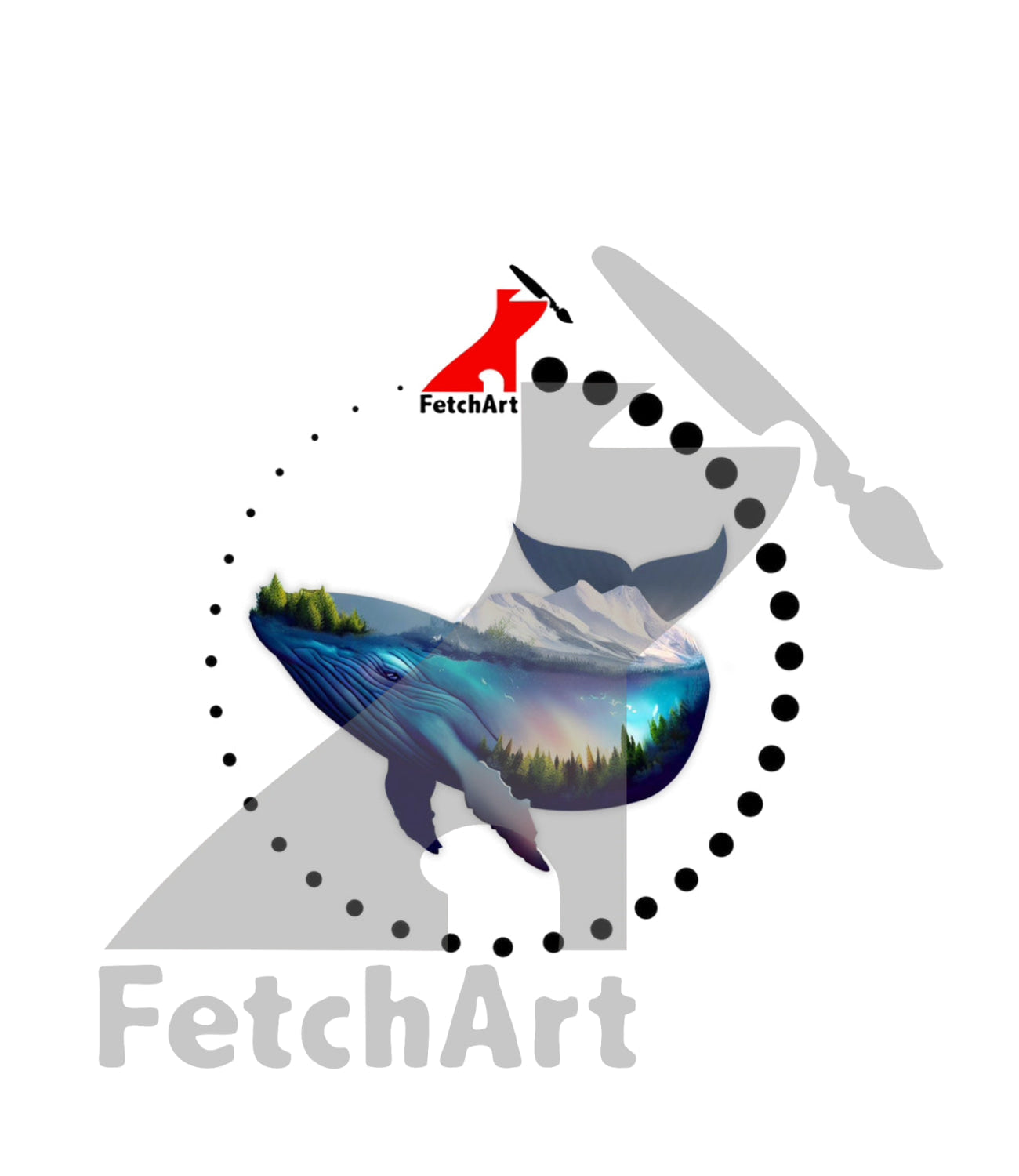 Watermelon Seeds Gift Card - Fetch Art