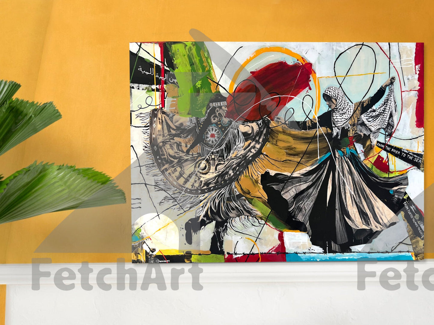 Women Freedom Dance: A Symbolic Fusion Of Indigenous Spirit And Palestinian Resilience